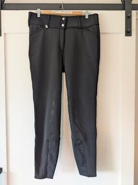 Horze Full Seat Winter Breeches Black